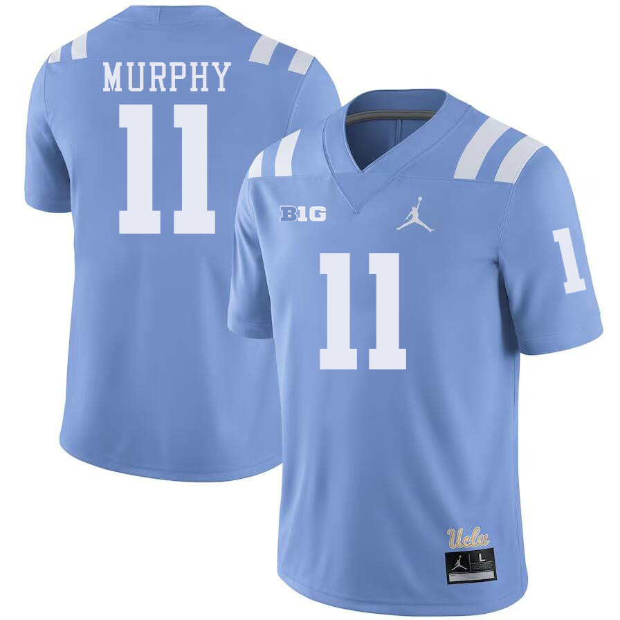 UCLA Bruins #11 Gabriel Murphy Big 10 Conference College Football Jerseys Stitched Sale-Power Blue